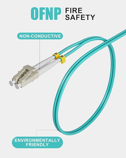 OM3 LC to LC Fiber Patch Cable - Image 3