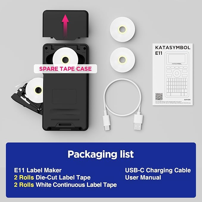 SUPVAN E11 Bluetooth Label Maker Machine - Image 9