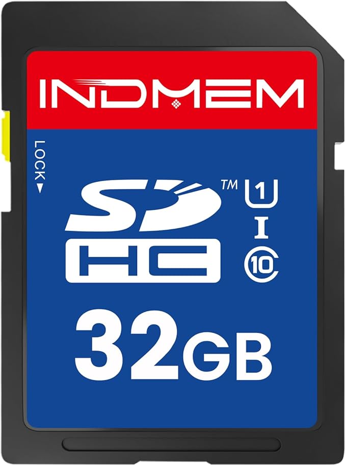 32GB SD Card, C10 SDHC UHS-I Memory Cards U1 Class 10 High-Speed Full 4K HD by elecacc