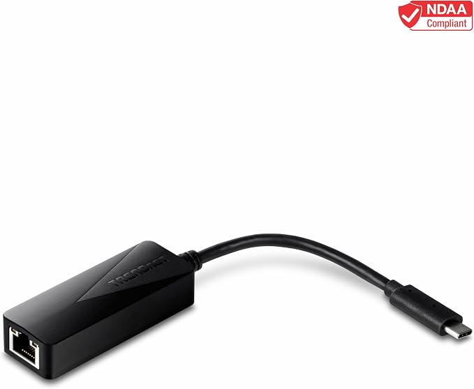 TRENDnet USB Type-C to Gigabit Ethernet LAN Wired Network Adapter, Windows & - Image 7