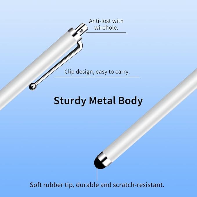 20 Pack Stylus Pen, Stylus Pen for Touchscreen High Precision and Sensitivity - Image 2
