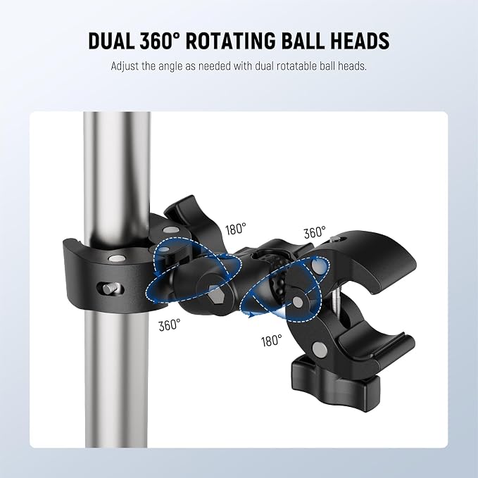 NEEWER Double Super Clamp Mount - Image 4