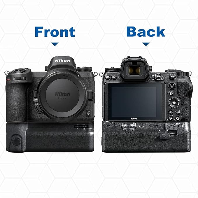 DSTE Replacement for MB-N10 Wireless Remote Control Vertical Battery Grip - Image 6