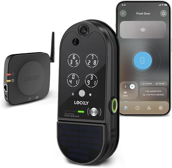Lockly Vision Elite Video Smart Lock by Lockly