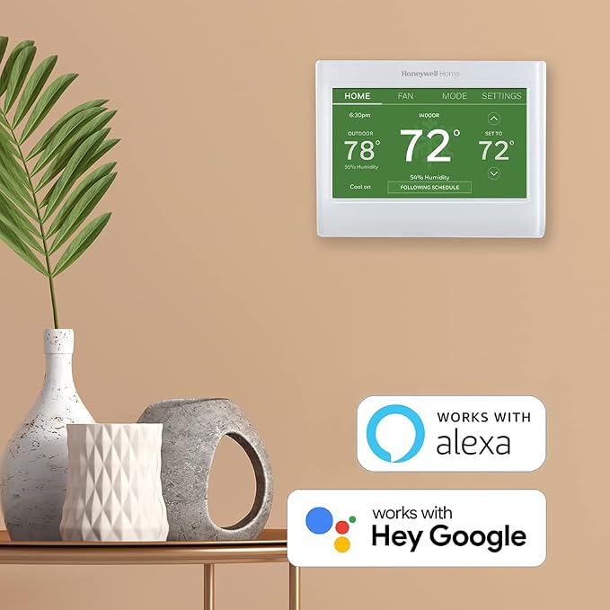 Honeywell Home RTH9600WF Smart Color Thermostat Energy Star Wi-Fi Programmable - Image 5