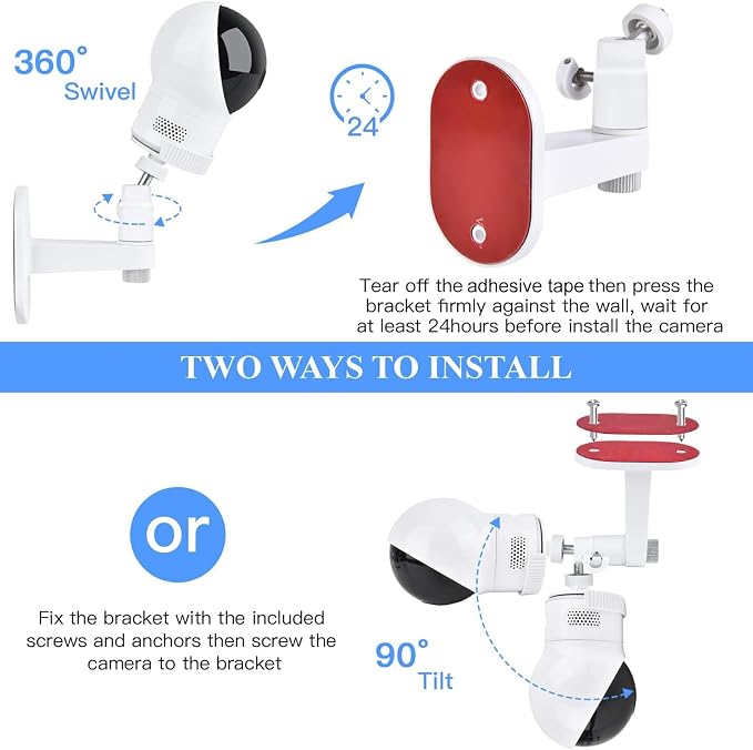 Adjustable Baby Monitor Wall Mount - Image 4