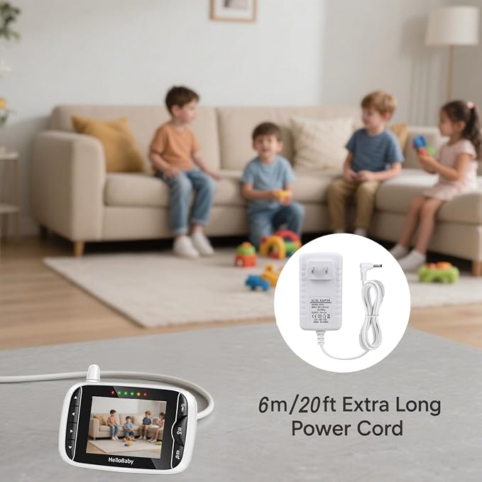 20FT Baby Monitor Charger Cable - Image 3