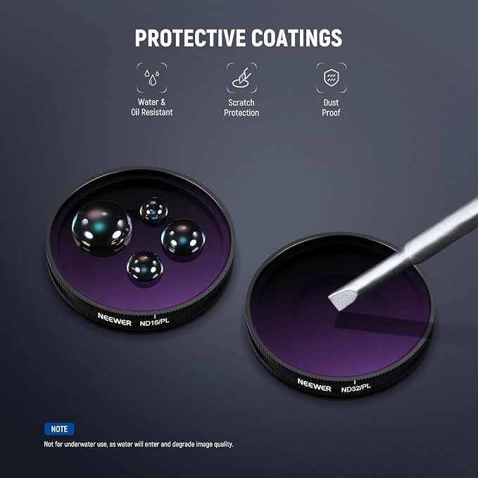 NEEWER Polarized ND Filter Set Compatible - Image 6