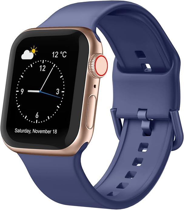 Sport Band Compatible with Apple Watch Bands 49mm 46mm 45mm 44mm 42mm 41mm 40mm by Recoppa