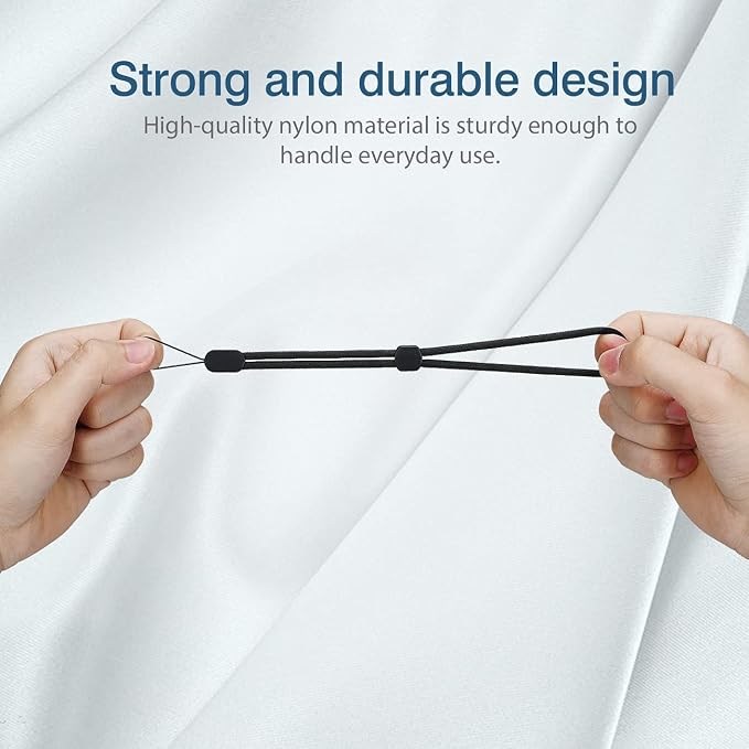 Hukado Hand Wrist Strap Lanyard, 6 Pack 8inch Adjustable Nylon Wristlet Straps - Image 6