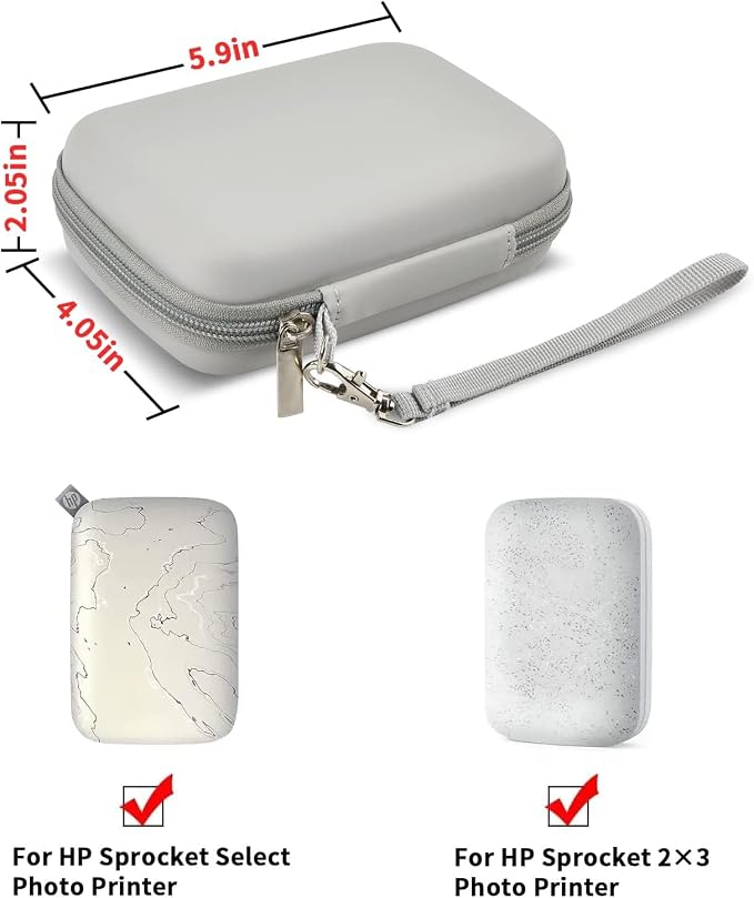 Boobowl Case Compatible with HP Sprocket Portable 2x3/ Select 2.3x3.4/ 2nd - Image 2