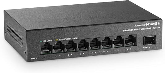 MokerLink 8 Port 2.5G Ethernet Switch by MokerLink