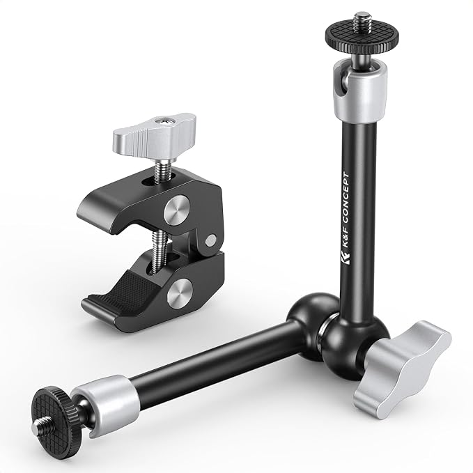 K&F CONCEPT 9.8" Magic Arm Clamp Kit by KFCONCEPT