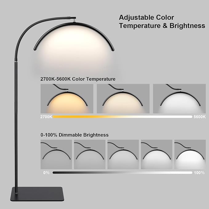 Half Moon LED Floor Light - Image 3
