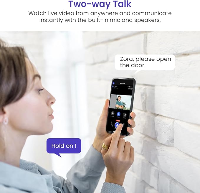 1080p Smart Wi-Fi Doorbell Camera - Image 5