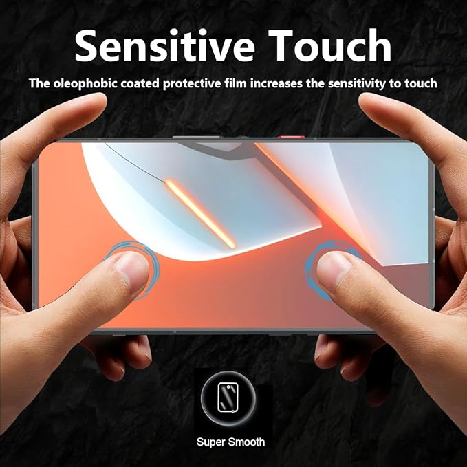 Privacy Tempered Glass for ZTE Nubia Red Magic 9 Pro Screen Protector 2 Pack - Image 7
