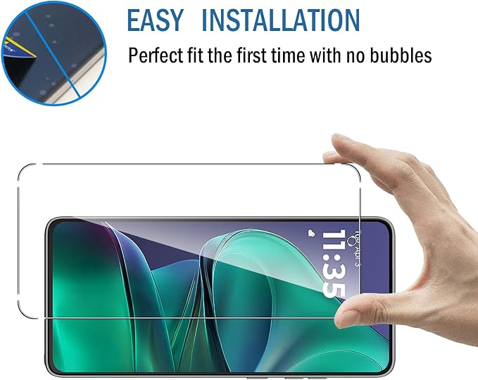 2+2 Pack for Moto G Stylus 2025/Moto Edge 60 Stylus Screen Protector - Image 8