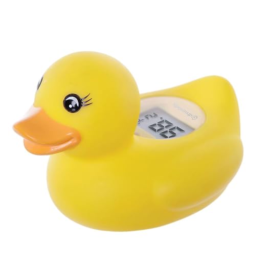 Dreambaby Duck Baby Bath Thermometer – Instant Results, Digital Water & Room by Dreambaby
