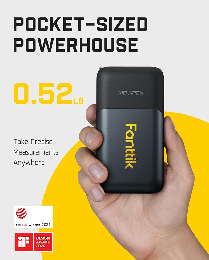 Fanttik A10 Apex 3-in-1 Digital Laser Tape Measure - Image 6