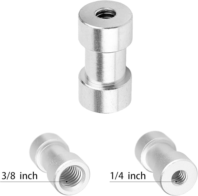 22Pack ChromLives Camera Screw Adapter 1/4 to 1/4 Screw to 3/8 Tripod Adapters - Image 7