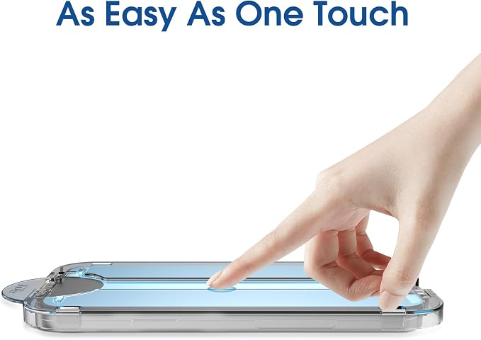 amFilm Auto-alignment OneTouch for Samsung Galaxy S26 6.3'' Screen Protector + - Image 8