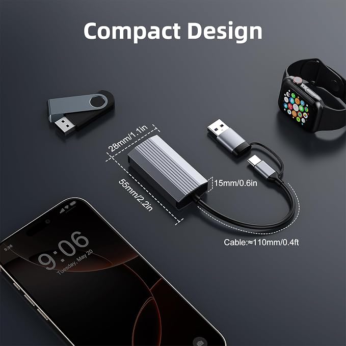 2.5G USB C USB 3.0 Ethernet Adapter, Ethernet Adapter - Image 9