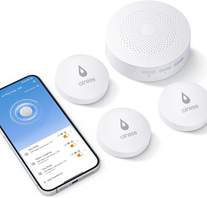 Winees WiFi Water Leak Detector by WINEES