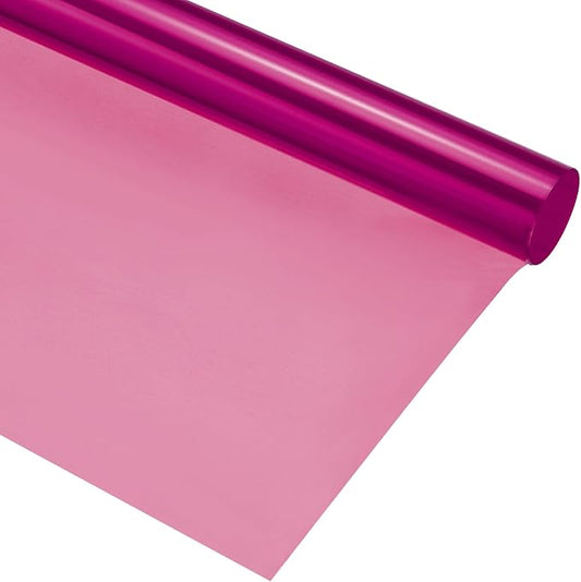 MECCANIXITY Lighting Gel Filter 15.7x19.7 Inch Pink Color Correction Sheet by MECCANIXITY