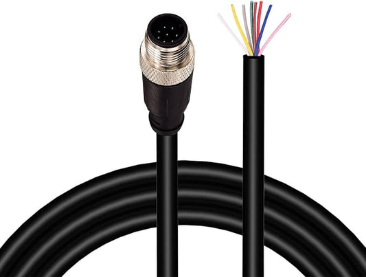 M12 Sensor Connector Aviation Cable by Lonlonty