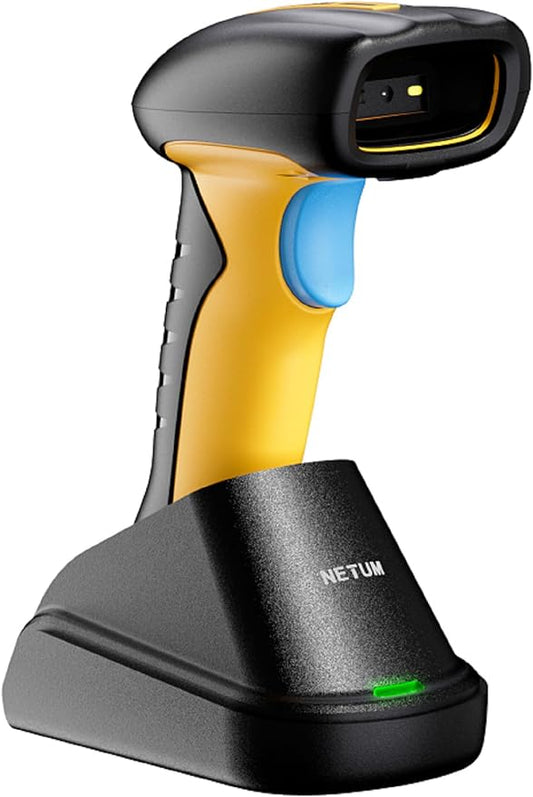 NETUM Upgraded QR Industrial Bluetooth Barcode Scanner by NETUM