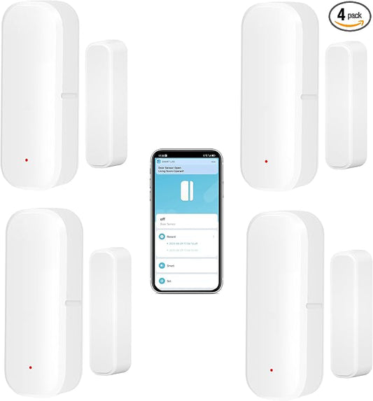 WiFi Door Sensor: Wireless Window Sensor by GaoducashforSmartLife
