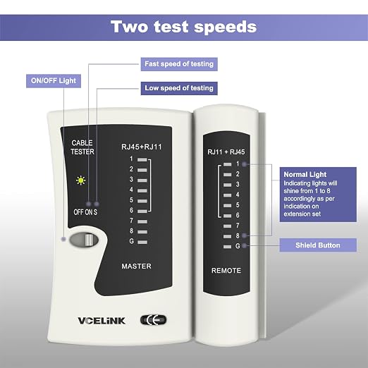 VCELINK Network Cable Tester - Image 3