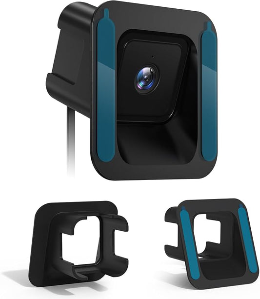 Window Mount for Wyze Cam V4/V3/V3 Pro, 20 Degree Tilt, No Screws, Self-Adhesive by SURVADV