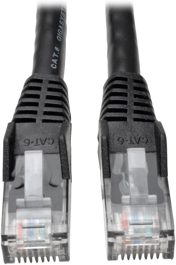 Tripp Lite Cat6 Gigabit Snagless Molded UTP Patch Ethernet Cable, RJ45 by TrippLite