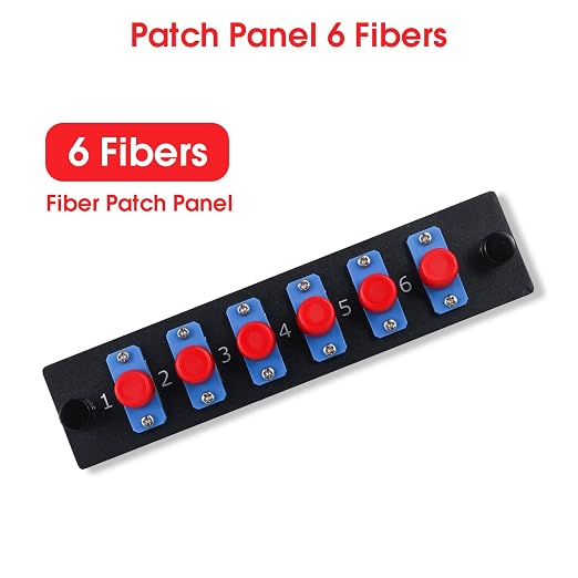 6 Simplex FC/UPC-SC/UPC Fiber Patch Panel - Image 4