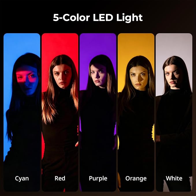 SmallRig RF 20C 20W LED Photography Flashlight, 5 Colors CRI 97 TLCI 99 - Image 3