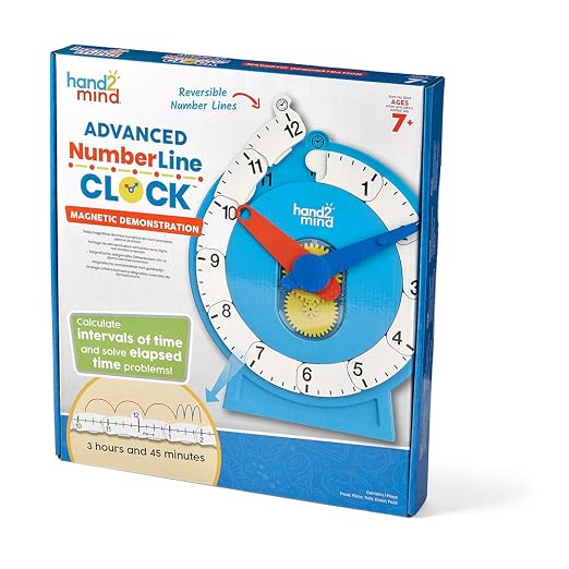 hand2mind Advanced Magnetic NumberLine Clock - Image 9