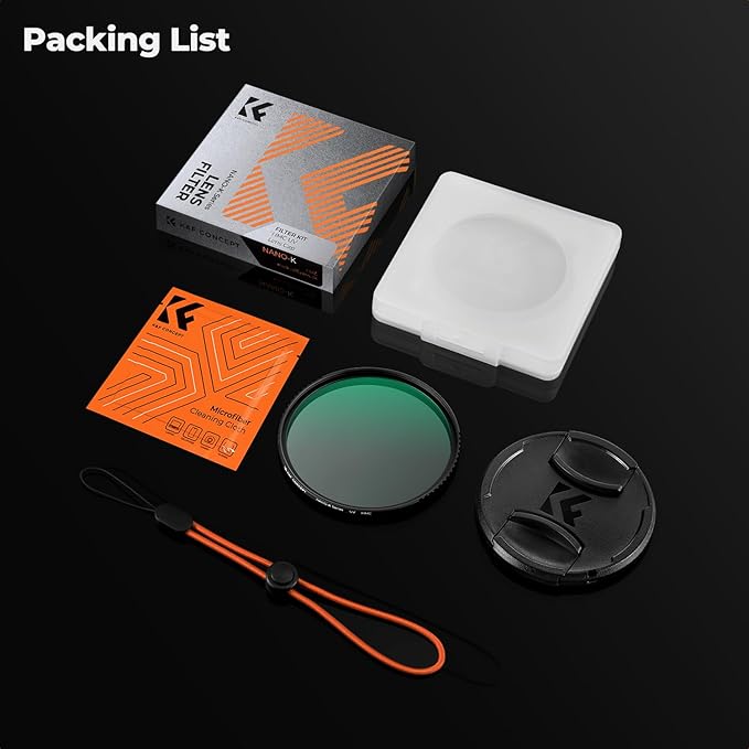 K&F CONCEPT 72mm MC UV Lens Protection Filter - Image 7