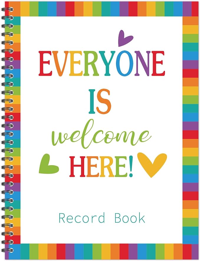 Faccito 8.3'' x 11'' Teacher Record Book 2026 Grade Book Undated Attendance by Faccito