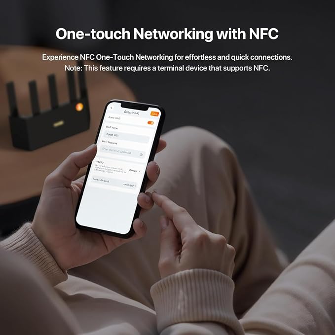 Tenda BE5100 Dual Band WiFi 7 Router – 1x2.5G + 3x1G Ports, Easy Setup - Image 8
