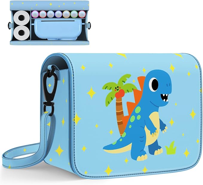 Kids Instant Print Camera Case Bag Compatible by LTGEM