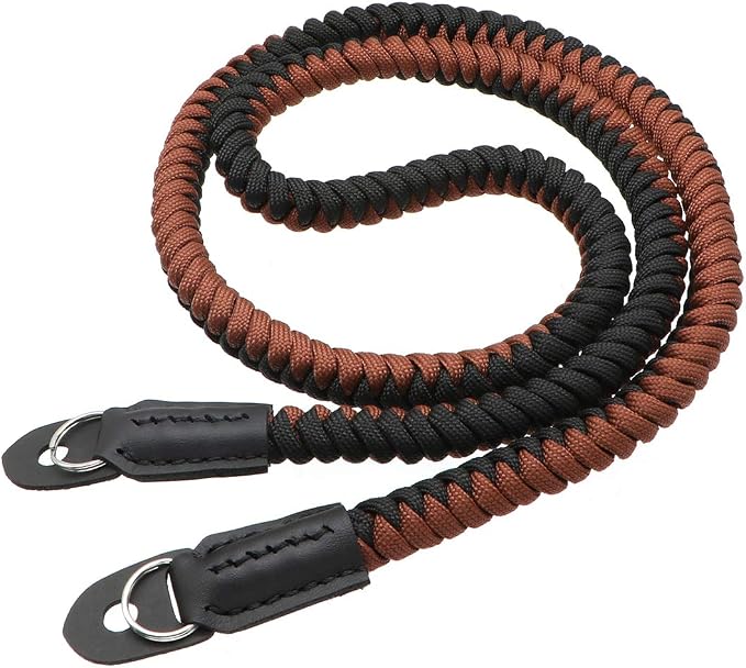 Paracord Woven Camera Neck Shoulder Strap Belt Hand Compatible - Image 2