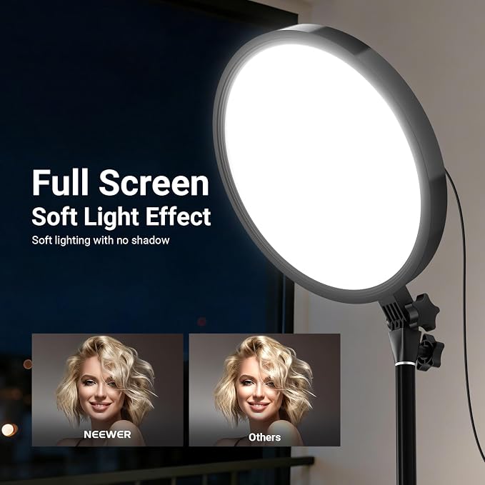 NEEWER Basics 13" 45W Large Ring Light - Image 4