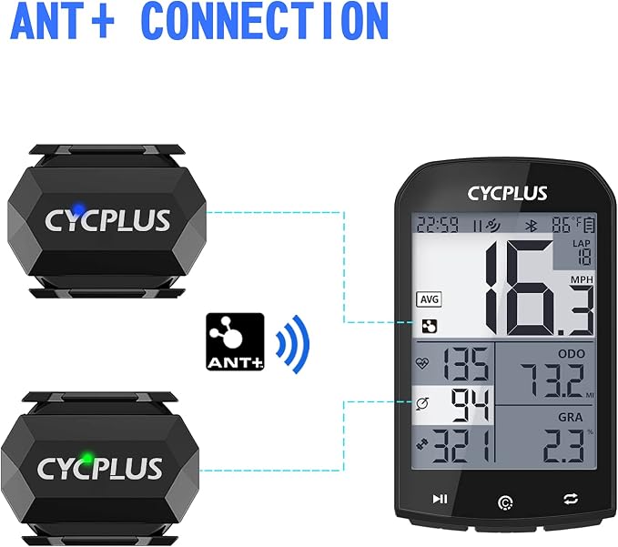CYCPLUS Cycling Speed and Cadence Sensor Bluetooth & ANT+ Wireless Bike Cadence - Image 5
