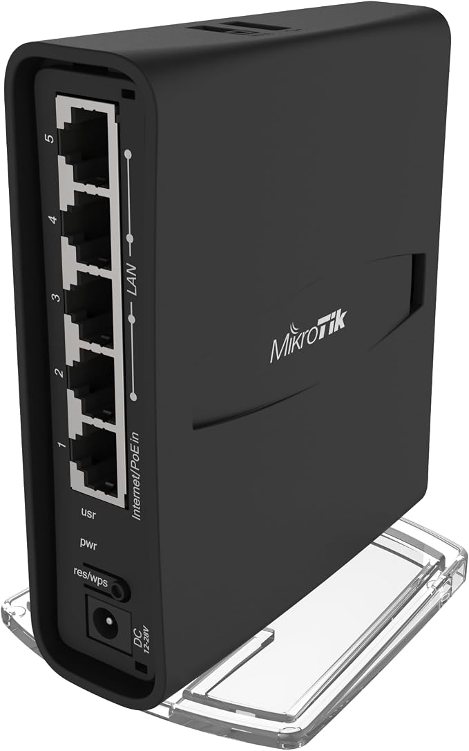 MikroTik hAP ac2 RBD52G-5HacD2HnD-TC Dual-Concurrent 2.4/5GHz Access Point by MikroTik