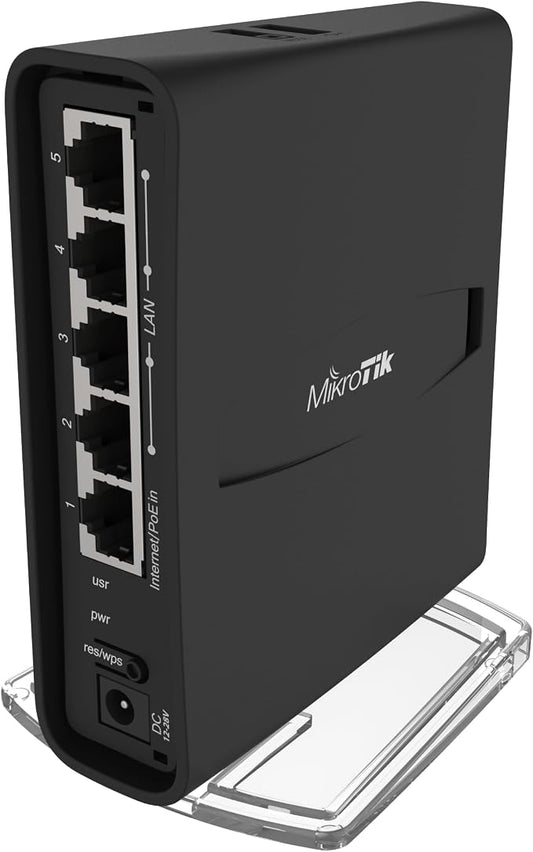 MikroTik hAP ac2 RBD52G-5HacD2HnD-TC Dual-Concurrent 2.4/5GHz Access Point by MikroTik