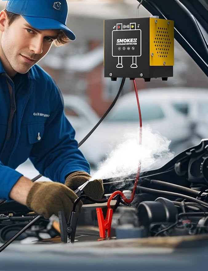 Smoke Machine Automotive Diagnostic Detector - 12V DC EVAP Smoke Leak Tester - Image 7