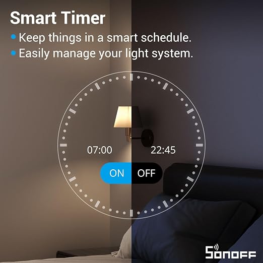 SONOFF Zigbee 3.0 Smart Relay Switch, Mini in-Wall Light Switch Module - Image 9
