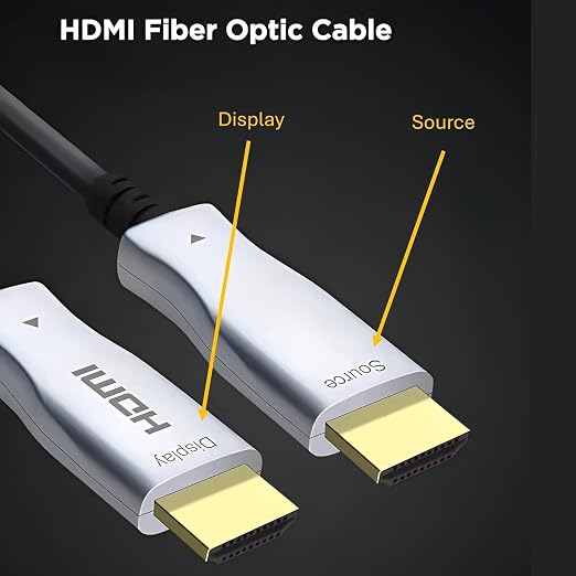 HDMI Fiber Optic Cable 2.0, 4K 60Hz, Male to Male - Image 4