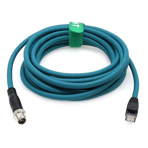 Ethernet Cable for Datalogic Matrix 220 320 Keyence Cognex in-Sight 7000 Gen2 by HangTonConnect